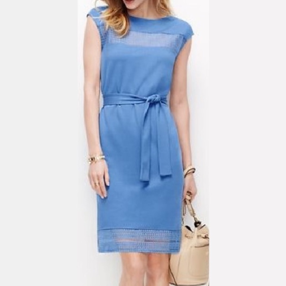 NWT Ann Taylor Periwinkle Blue Pullover Dress - XS